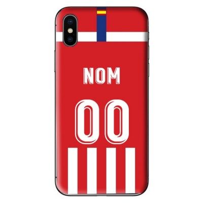 COQUE MAILLOT FOOT - ATLETICO MADRID DOMICILE 2019/2020 - PERSONNALISABLE