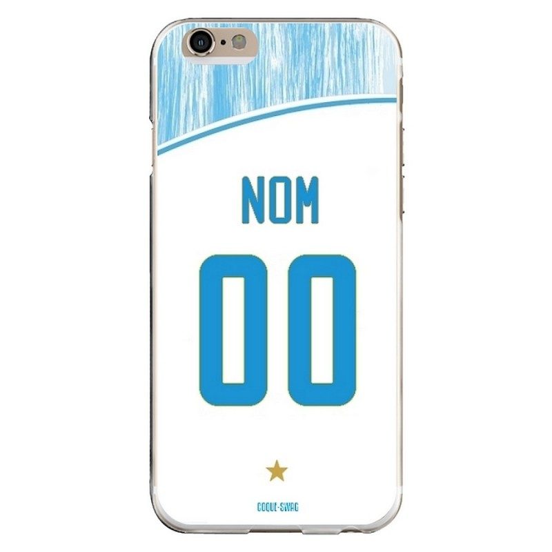 Coque Football personnalisable iPhone 6/6S - Marseille OM domicile