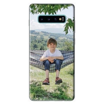 Samsung Galaxy S10 5G - Coque personnalisable - Souple Transparent