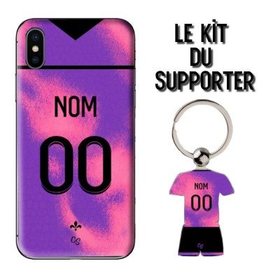 Kit supporter Football Paris édition limitée Domicile 2022 Coque + Porte clés