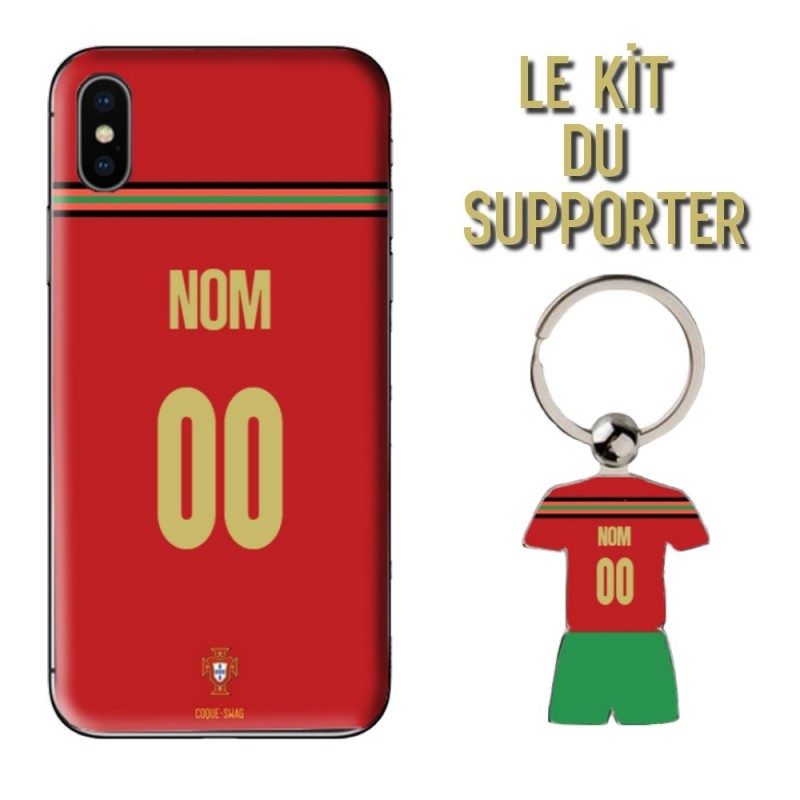 Kit supporter Football Portugal Domicile Euro 2020