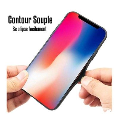 iPhone SE 2022 - Coque personnalisable - Contour Souple Noir